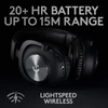 Logitech G Pro X Wireless Lightspeed 7.1 Gaming Headset - Fekete (981-000907)