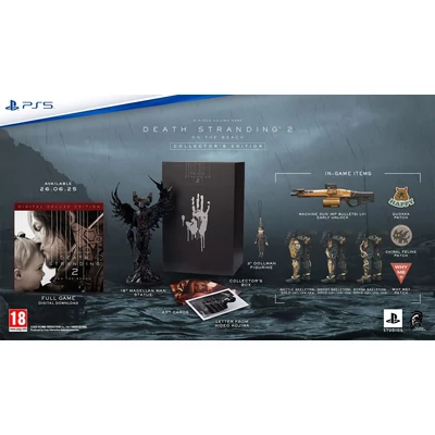 Death Stranding 2 On the Beach Collector&#039;s Edition (PS5) + Előrendelői DLC