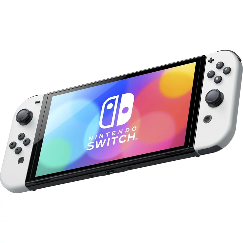Nintendo Switch OLED Modell + Mario Kart 8 játék + 12 hónap Nintendo Online előfizetés (Fehér)