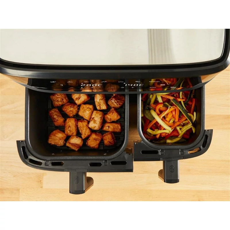 Tefal Easy Fry&Grill Forrólevegős sütő - Fekete (EY905B10)